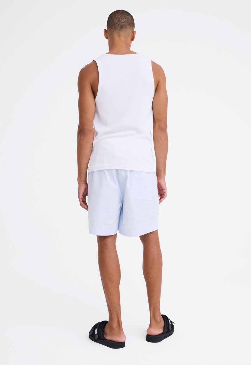 Jac + Jack Koen Ribbed Cotton Tank - White